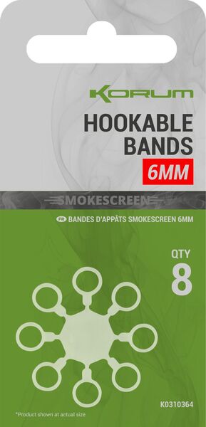 Korum Smokescreen Hookable Bait Bands