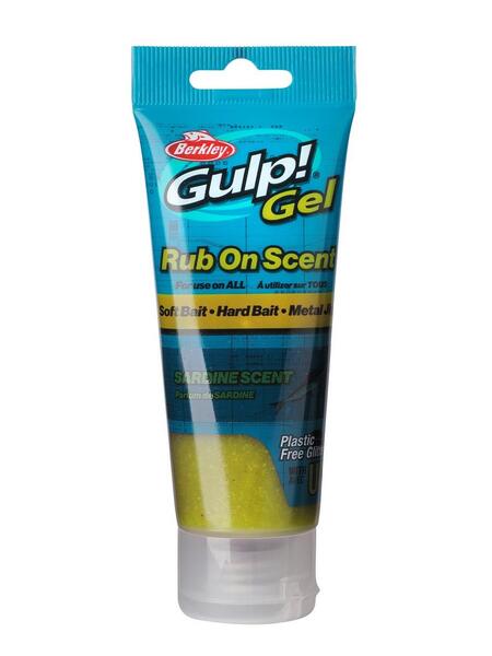 Berkley Gulp Kunstaas Gel 80ml - Sardine Yellow Silver Flake