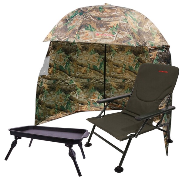 Ultimate 50'' Umbrella Fishing Comfort Set