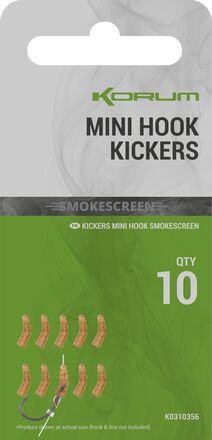 Korum Smokescreen Mini Hook Kickers (10 Stuks)