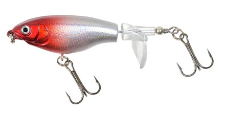 Fladen Conrad Topwater Splash Rainbow Surface Lure Red Silver 10cm