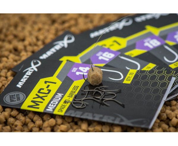 Matrix MXC-1 Barbless Spade End Coarse Hooks (10pc)