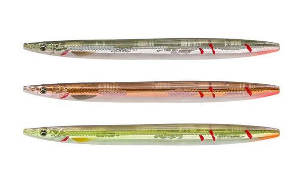 Savage Gear 3D LT Sandeel Shads S 12.5cm (19g) (3pcs) - MGR