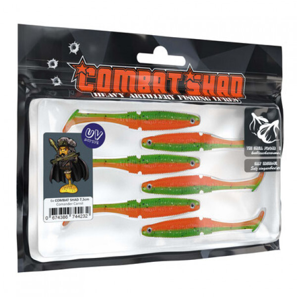 Combat Shad 7,5cm (6 pieces)
