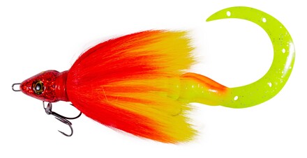 Grayton Buck-Bug Bucktail Jig L Fire Brigade 24cm (85g)