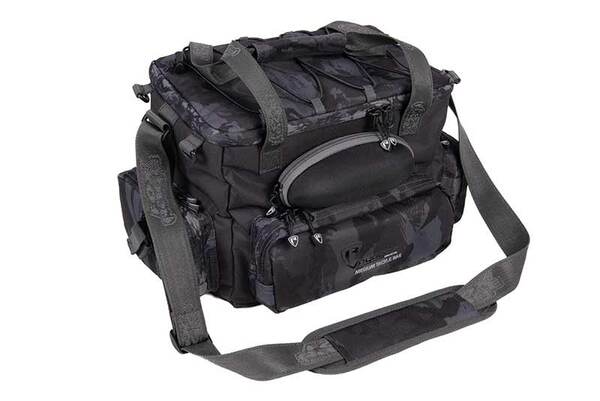 Fox Rage Camo Voyager Medium Tackle Bag (Incl. 6 Tackle boxes)