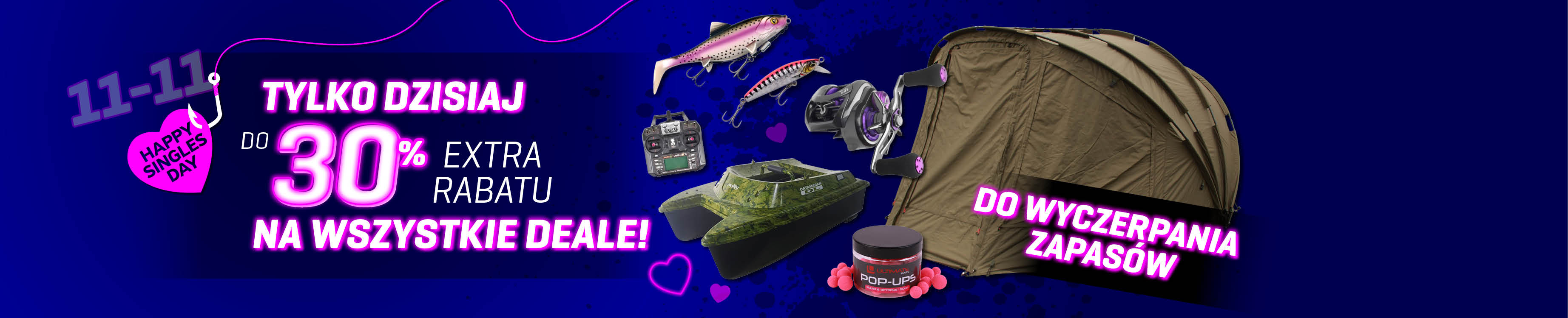 Topbanner: Tot 30% Singles Day 2025