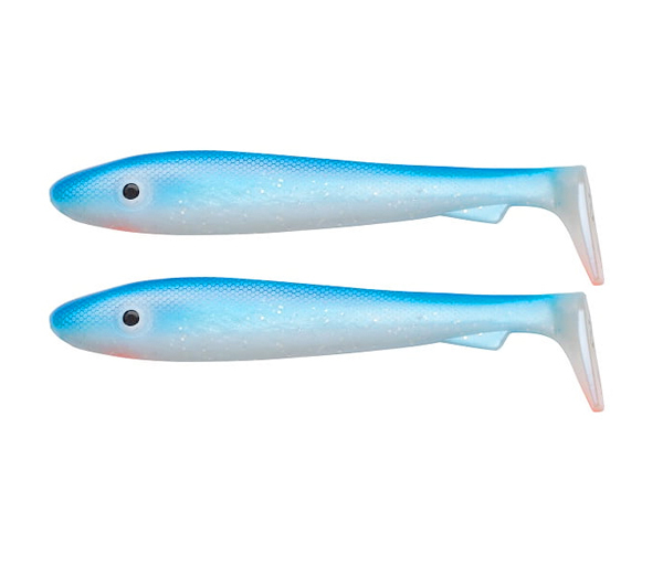 Svartzonker McRubber Junior Shad 17cm (2 piezas) - C6 Blue Pearl