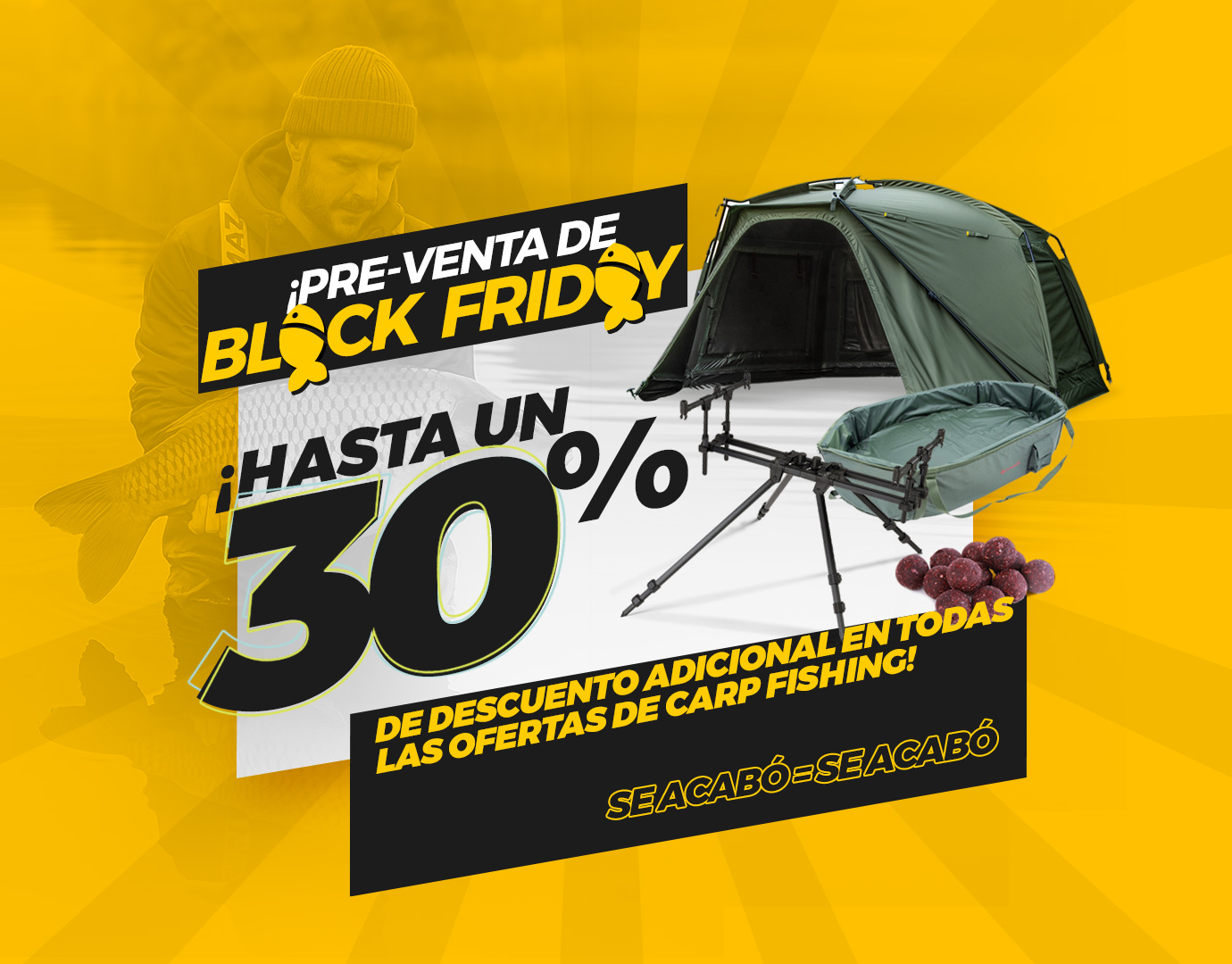 Subbanner: Tot 30% Karper (pre-bf 2025)