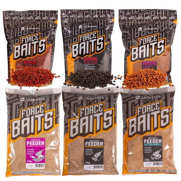 Ultimate Method Feeder Pellet & Groundbait Pack