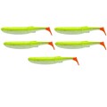 Savage Gear Craft Bleak Shad 7cm (5 Stuks) - Lemon Glow Firetail