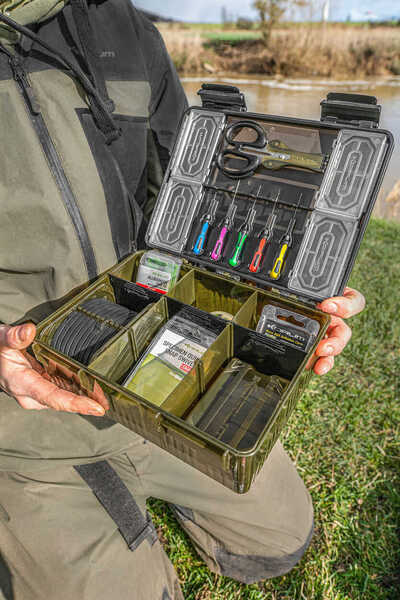 Korum Tackle Blox Fully Loaded Tacklebox (Inclusief 8 Items!)