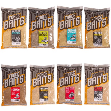 Ultimate Force Baits Groundbait Try-Out Pack (Łącznie 8kg)