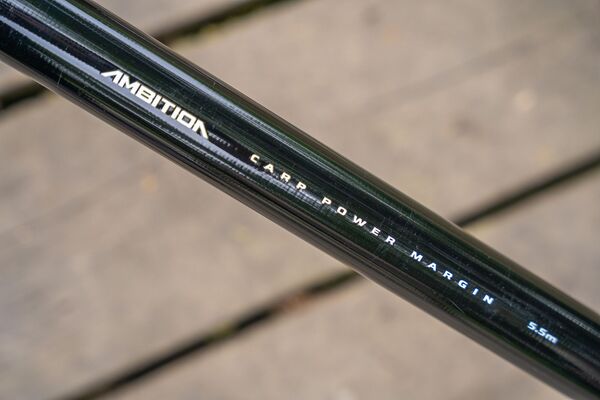 Zebco 5.5m Ambition Power Margin Pole Vaste Hengel