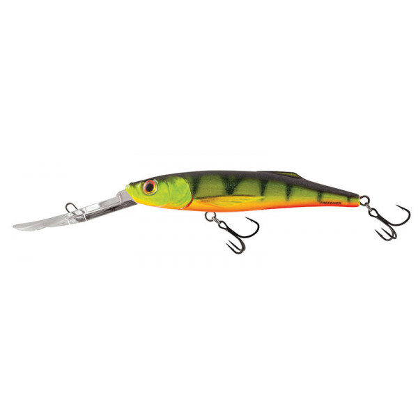 Salmo Freediver Super Deep Runner Plug 9cm (12g) - Hot Perch