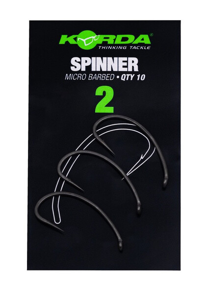 Haczyki Karpiowe Korda Spinner (10 sztuk)