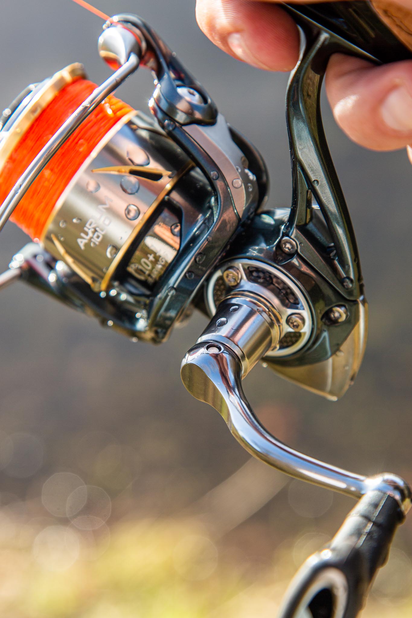 Mulinello da Pesca Baitcast Pesca Ruota Colorata Dimensioni Compatte per GW.CA