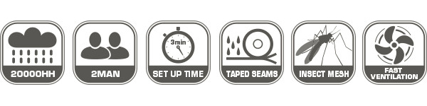 JRC TX Extreme 2 Man Bivvy