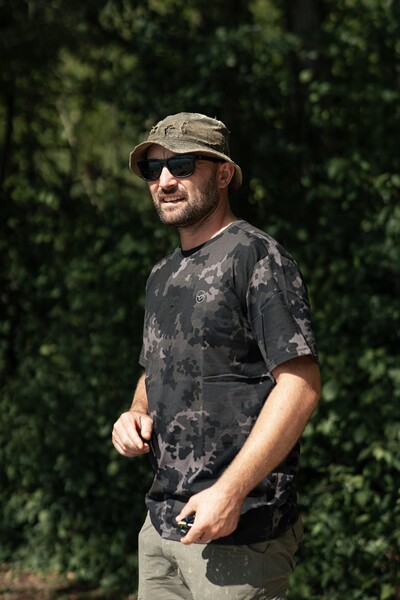 Korda Black Kamo Tee T-Shirt