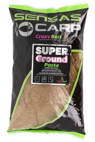 Sensas Super Ground Paste 1kg Lokvoer