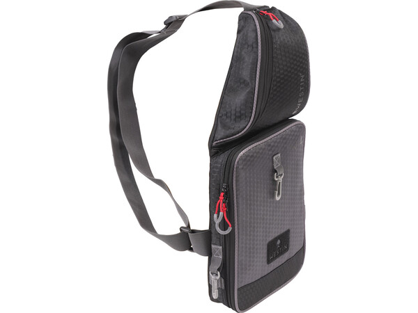 Westin W4 Street Sling Medium Titanium Black Slingbag (Incl. 1 Tacklebox)