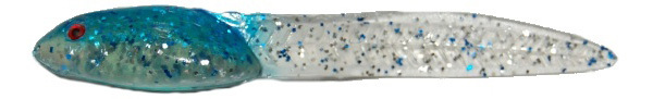 Tournament Baits Baby Frog, 4 pcs! - Blue Pepper