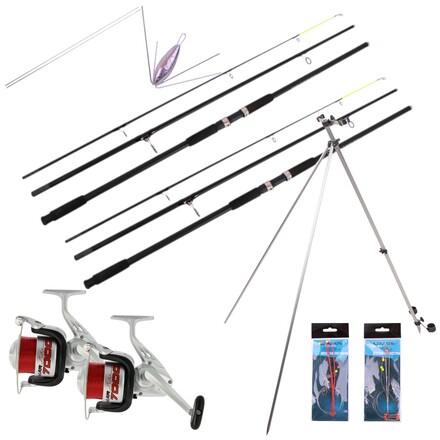 NGT Oceancast Beachcaster Set