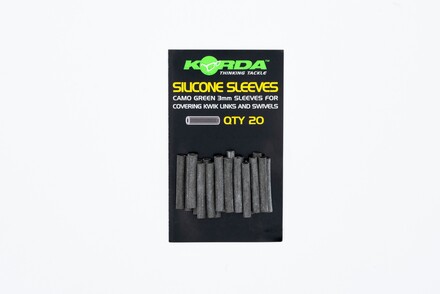 Korda Silicone Sleeves Weedy Green (20pcs)