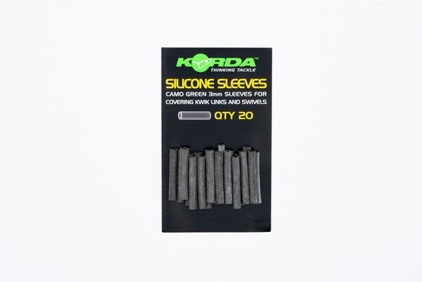 Korda Silicone Sleeves Weedy Green (20pcs)