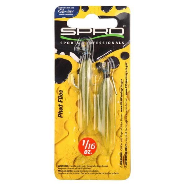 Spro Phat Flies Black Finesse Jig 1.75g (2pc)