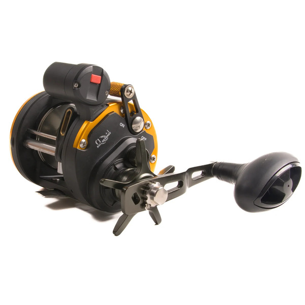 Fladen Biglure 30L Alu Spool Star Drag Multiplikator Morski LH (Incl. Licznik)