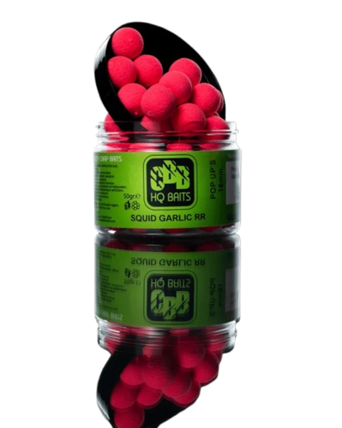 CBB Squid Garlic Robin Red Pop Ups 50g
