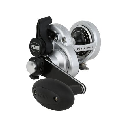 Penn Fathom™ II Lever Drag 2 Speed Zeevis Reel RH 40N