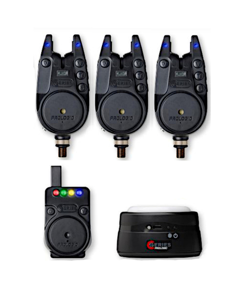 Prologic C-Series Bite Alarm Set All Blue - Prologic C-Series Bite Alarm Set 3+1+1 All Blue