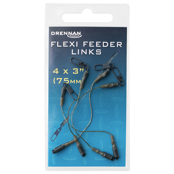 Drennan Flexi Feeder Link Large 3"/7.62cm (4 Pieces)