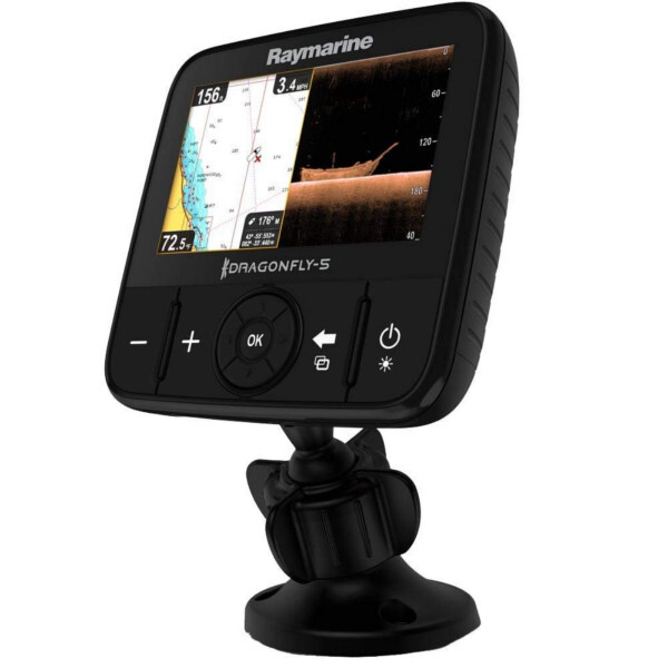 Raymarine Dragonfly 5 Pro Fishfinder inklusive CPT-60 Geber