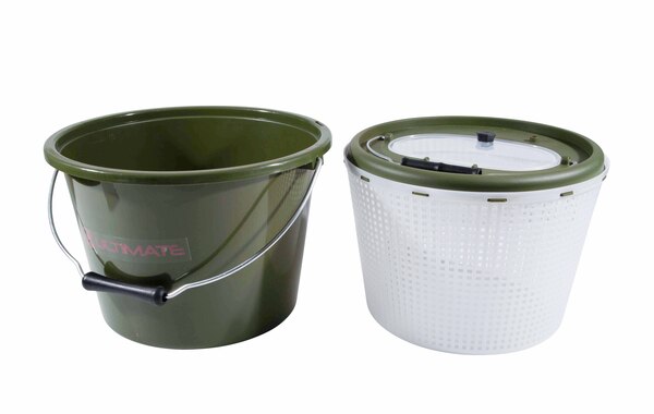 Ultimate Köderfischeimer & Luftpumpen Set