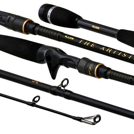 Illex The Artist X5 B 215 MH Black Sword Baitcaster 2.16m (7-35g)