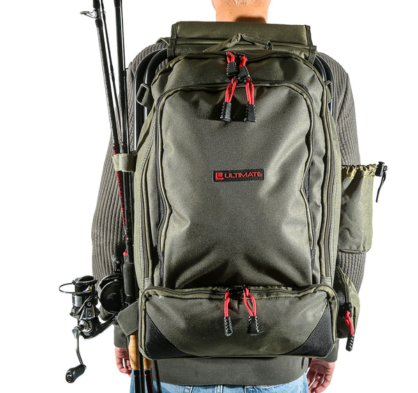 Ultimate Angler Backpack Chair (Incl. 2 Tackleboxen!)