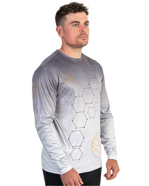 Guru Hexagon Sun Core Shirt UPF 50+ Sun-Protective 