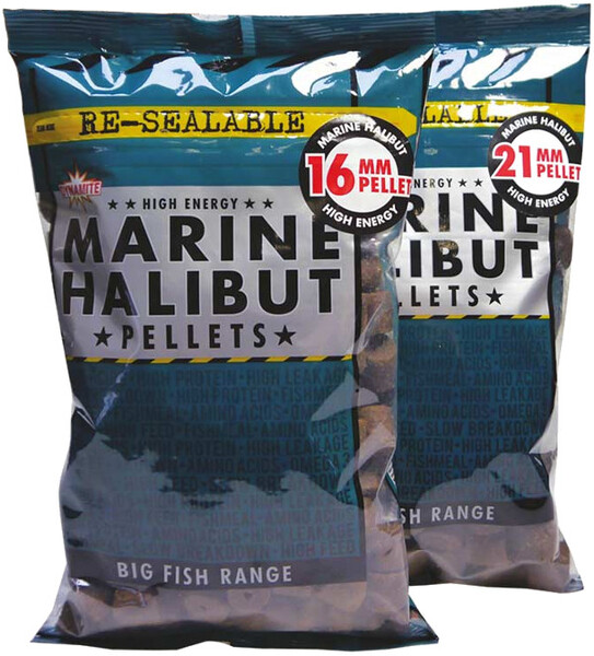 Dynamite Baits Marine Halibut Pellets - Pre-Drilled