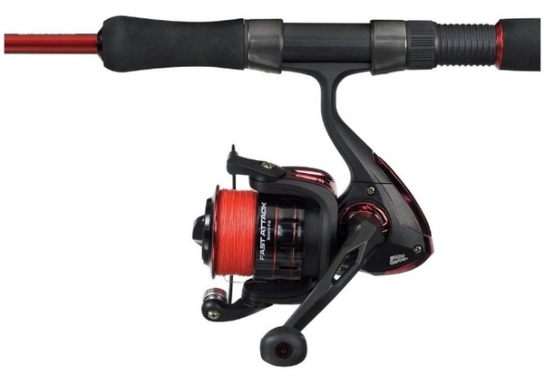 Abu Garcia Fast Attack Pike Spin Combo 2.40m (10-50g) (Inc. señuelo)