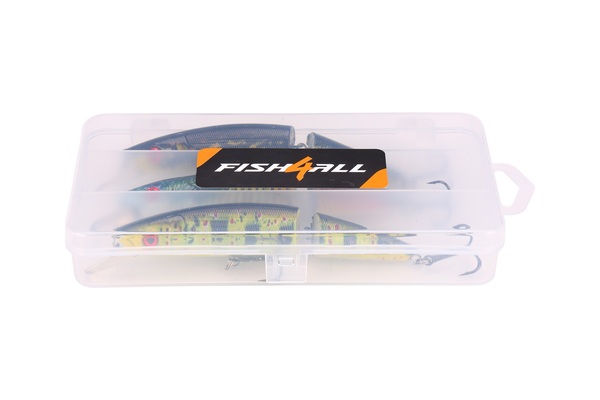 Fish4All Hardlure Kit Jointed 1 Floating Pluggen Set 14cm 22g (3 Stuks)