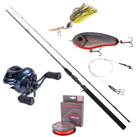 Ultimate Pike Caster Baitcaster Set