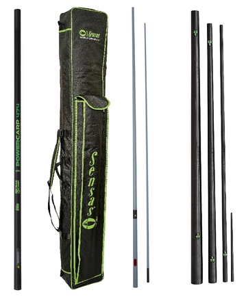Sensas Power Carp Parallel 474 Vaste Hengel Pack