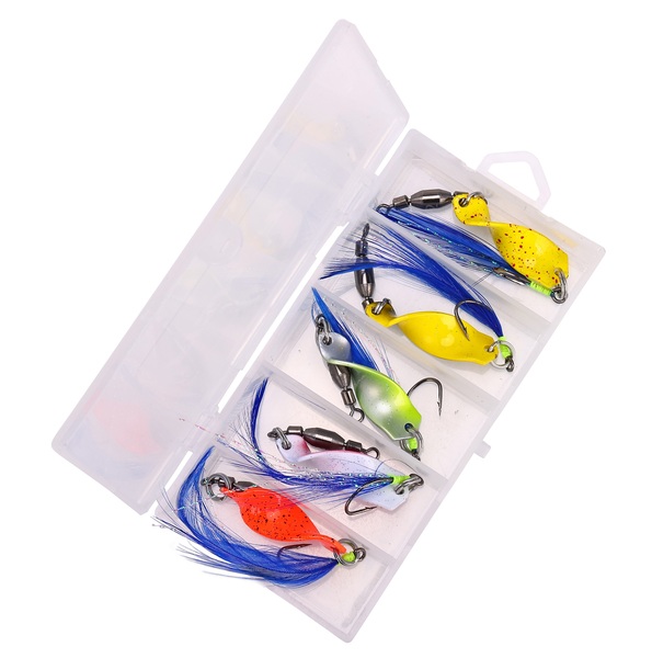 Fish4All Spiral Lure Kit 7cm 3g (5 Stuks)