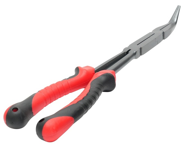 Ultimate XL Long Nose Pliers Bent 34cm Onthaaktang