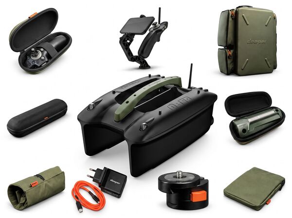 Deeper Quest With DownScan Bait Boat (Incl. Depth Sounder + GPS)