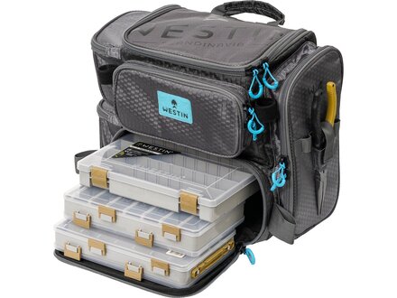 Zaino Westin W4 HD L Titanium Grey (incl. 3 cassette per materiali!)