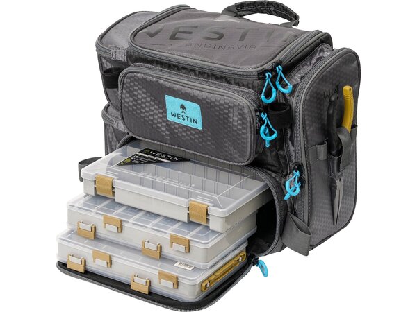 Zaino Westin W4 HD L Titanium Grey (incl. 3 cassette per materiali!)